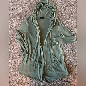 Women’s open hooded cardigan
